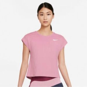 Nike Pink Crop Relaxed Tee
